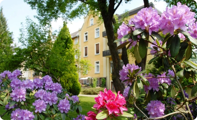 Garten Blume | Verus Bonifatius - Privatklinik für Eltern-Kind-Therapie