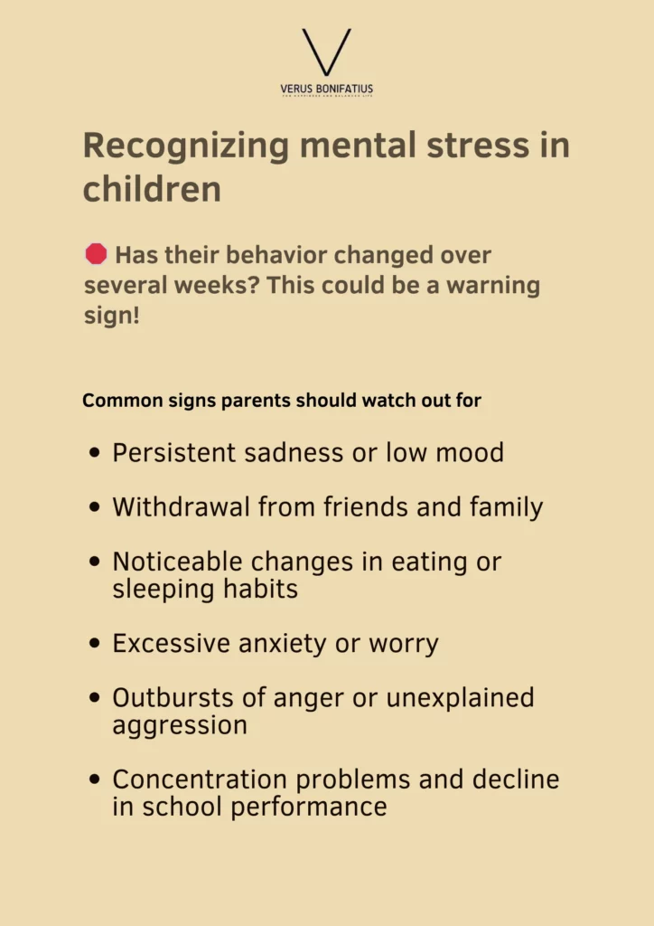Recognizing mental stress in children Recognizing mental stress in children