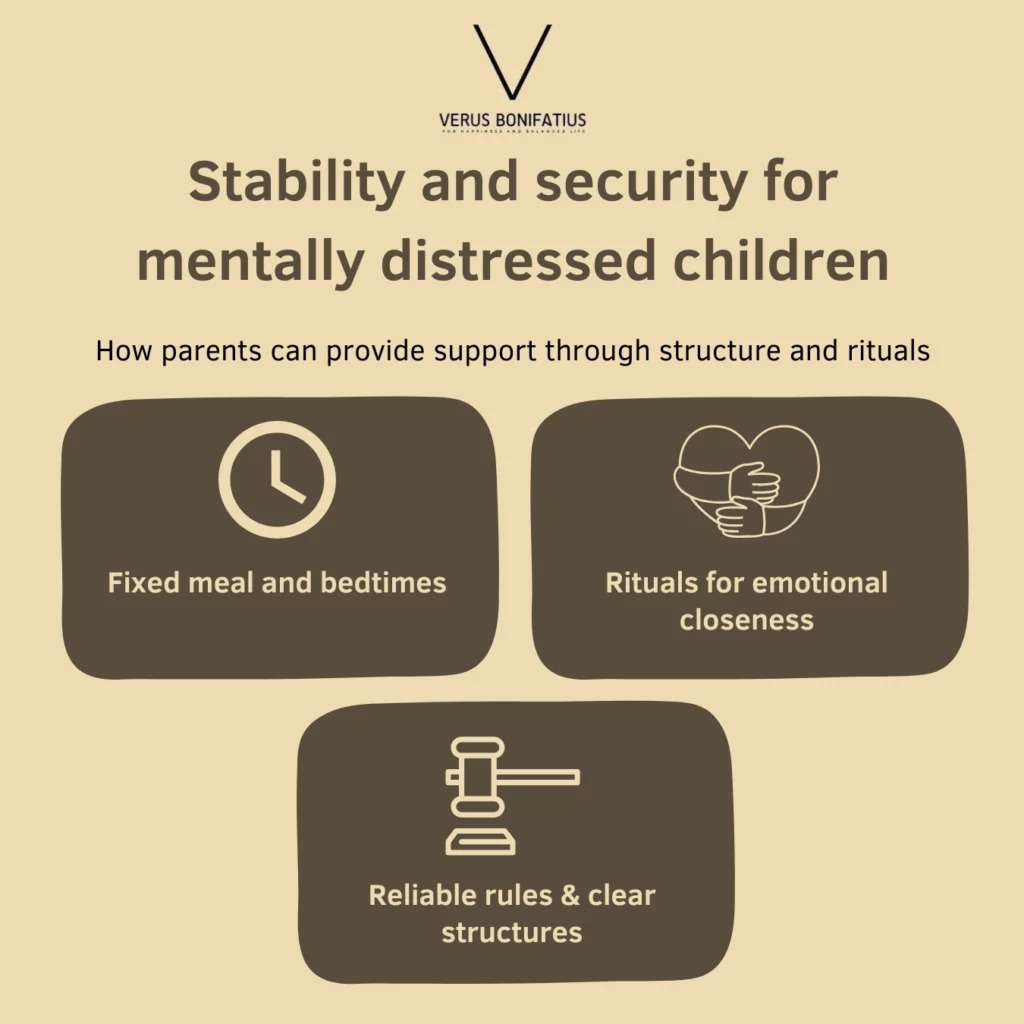 Stability and security for mentally distressed children Stability and security for mentally distressed children